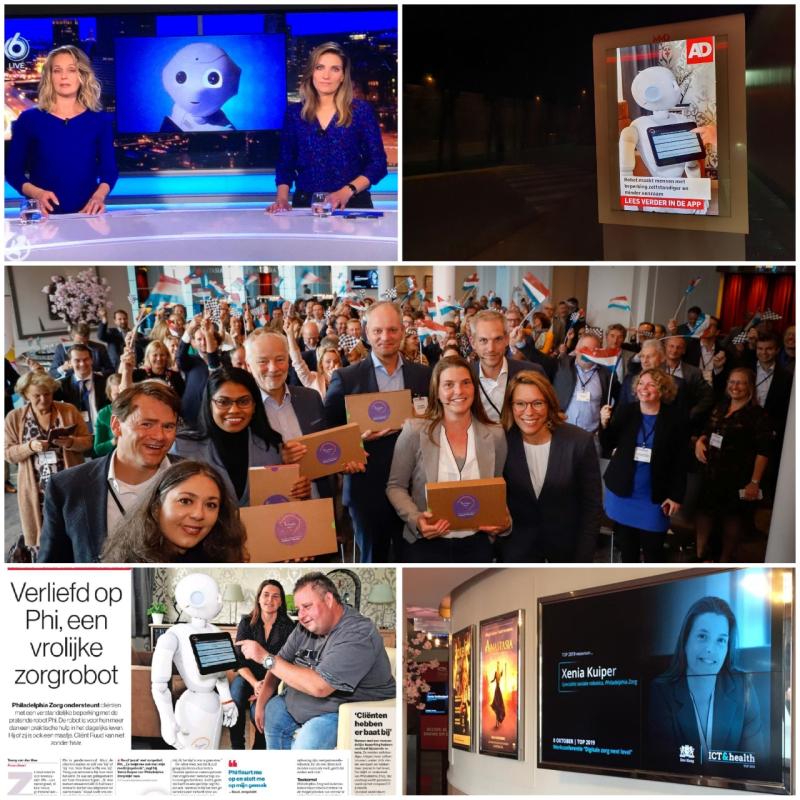 Xenia Kuiper - AI Professional 2025, In de Media: SBS, RTL, AD, ICT&health, Robot Phi Expert